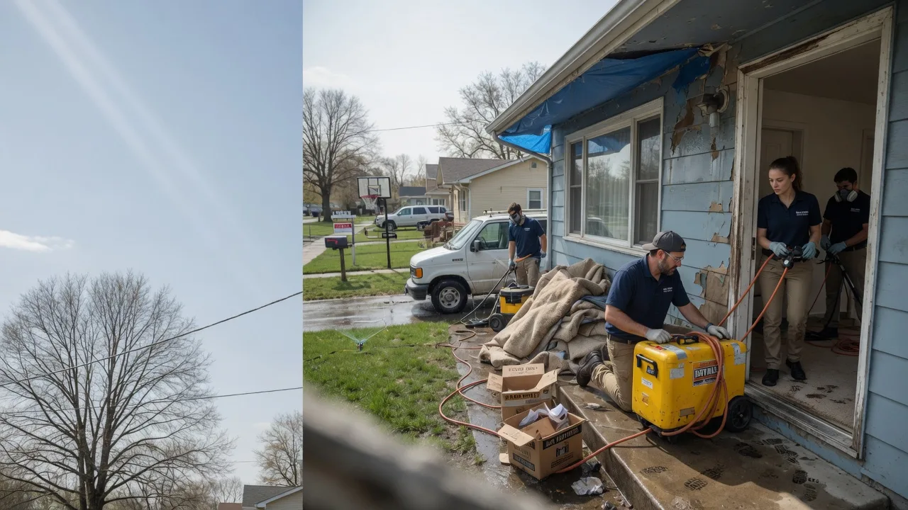 Basement Flood Cleanup in Plainview, TX near me